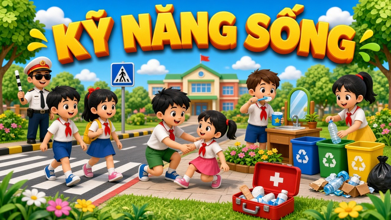 Kỹ năng sống lớp 4 – Thi thử vòng 4