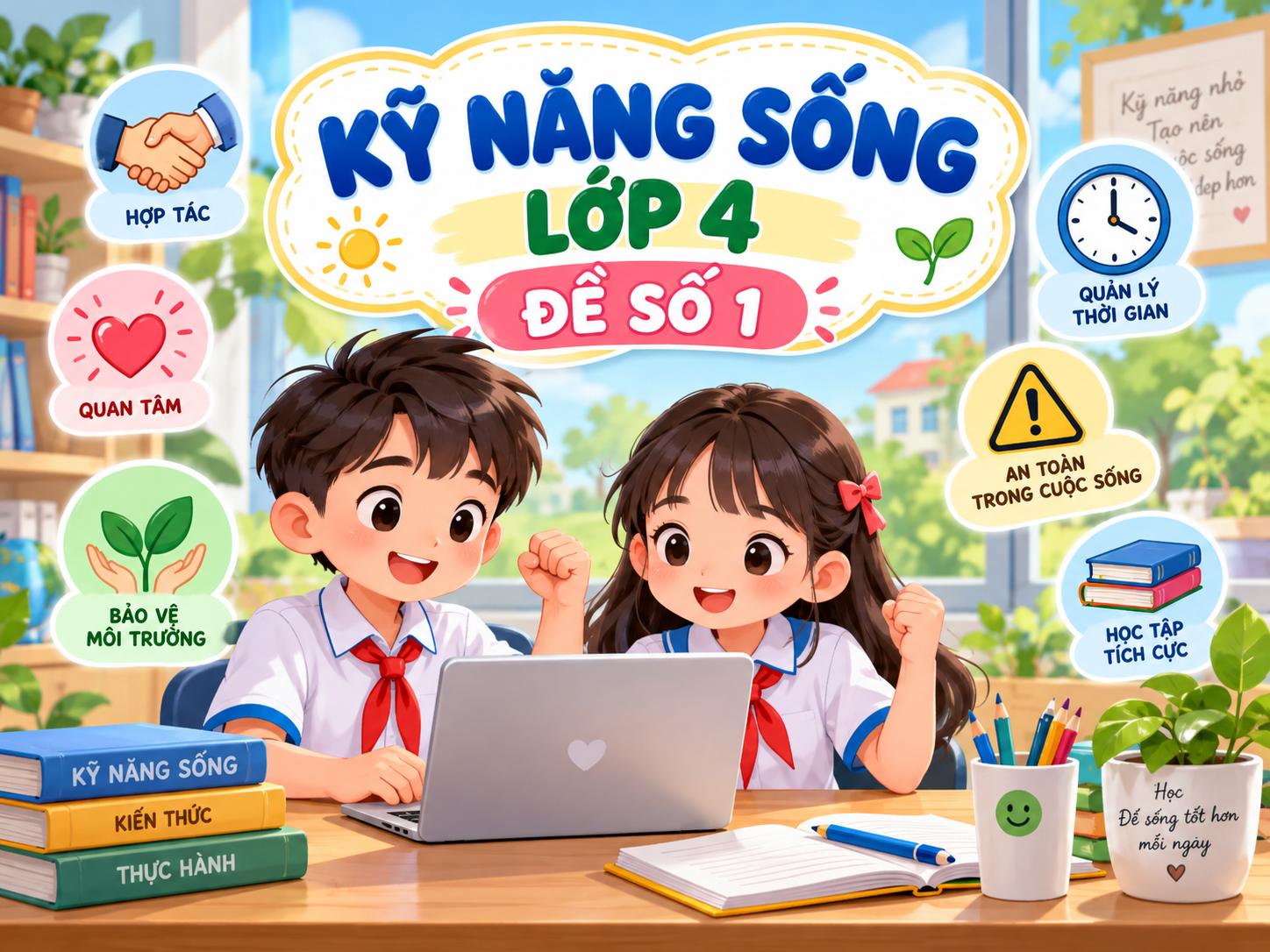 Kỹ năng sống lớp 4 – Đề số 1